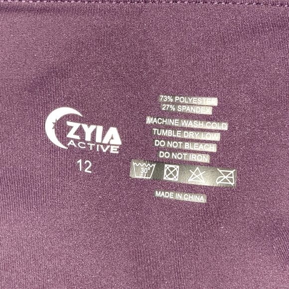 NWOT ZYIA LEGGINGS - Picture 2 of 2
